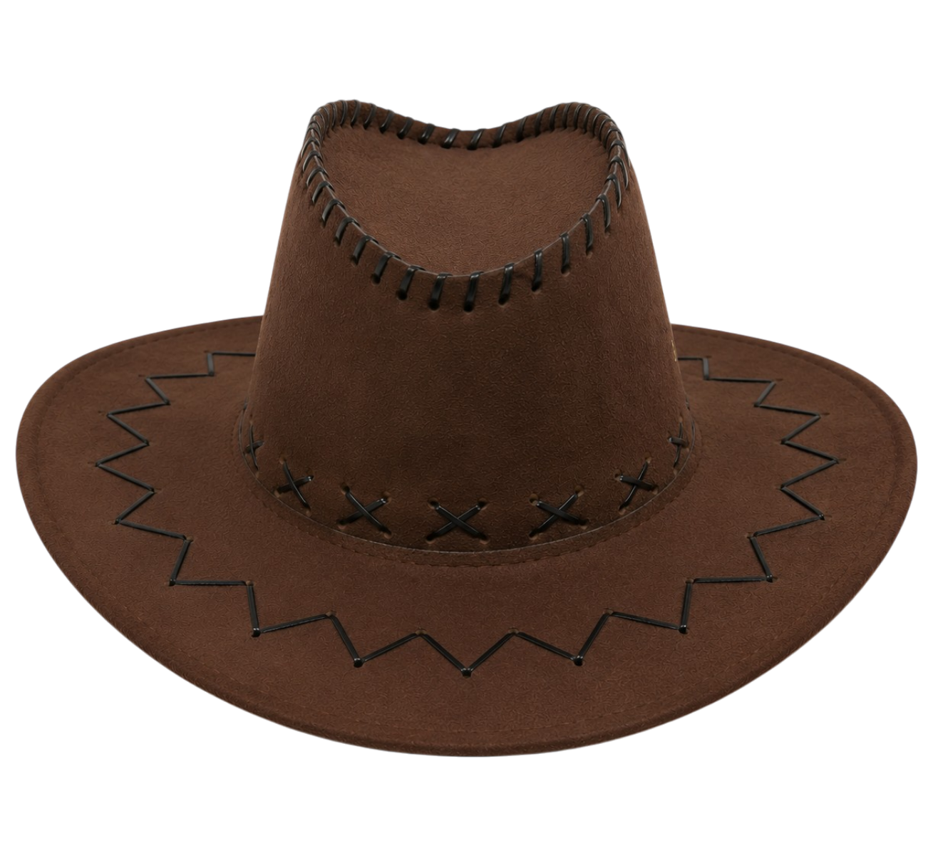 Coronado Hat Company Premium Brown Western Cowboy Hat